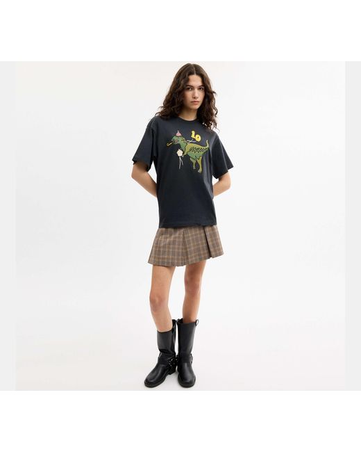 COACH Black Rexy 10Th Birthday Relaxed T-Shirt
