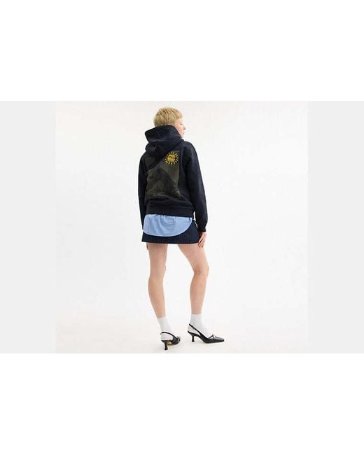 Sudadera COACH de color Blue