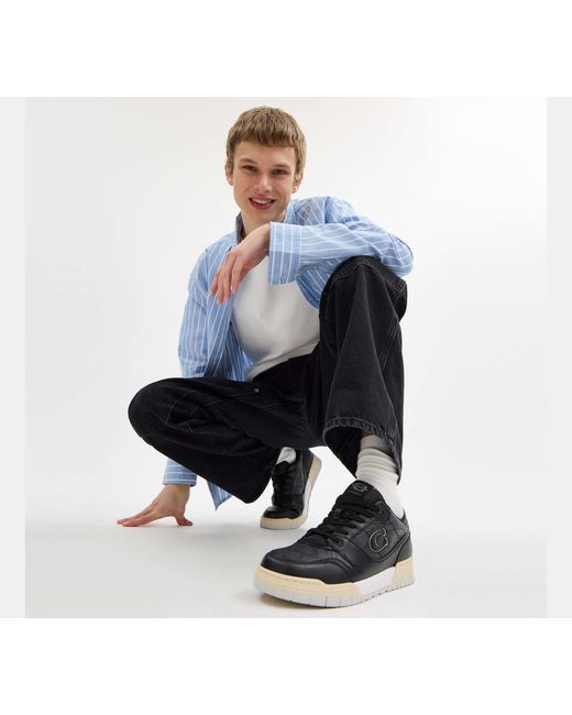 COACH Black Sneakers for men