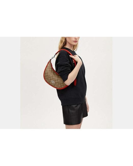 COACH Black Aria Shoulder Bag