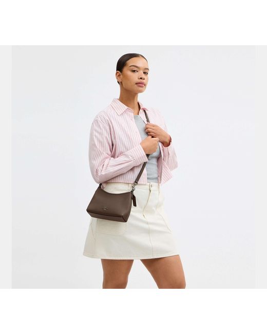COACH Black Laurel Small Shoulder Bag