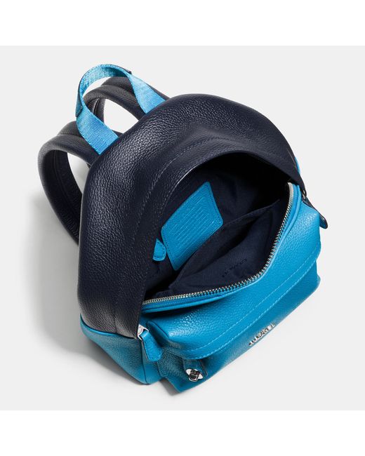 coach Campus Backpack ネイビー COACH® | Campus Backpack With Baseball Stitch