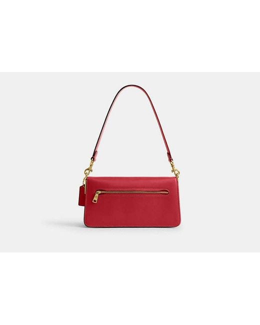 COACH Red Tabby Shoulder Bag 26