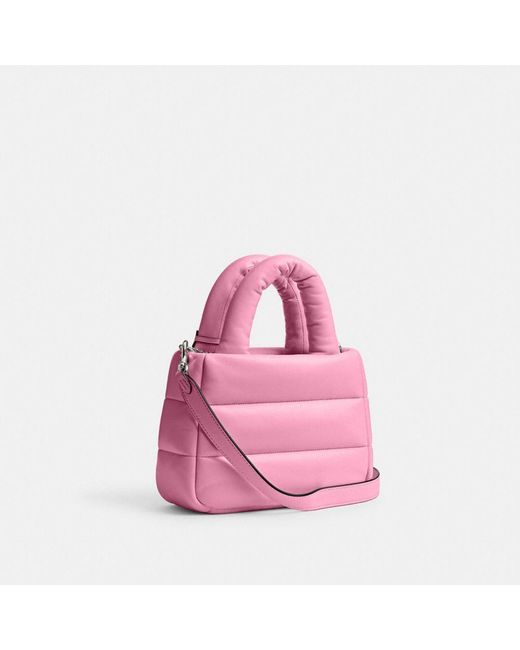 COACH Pink Mini Pillow Tote Bag
