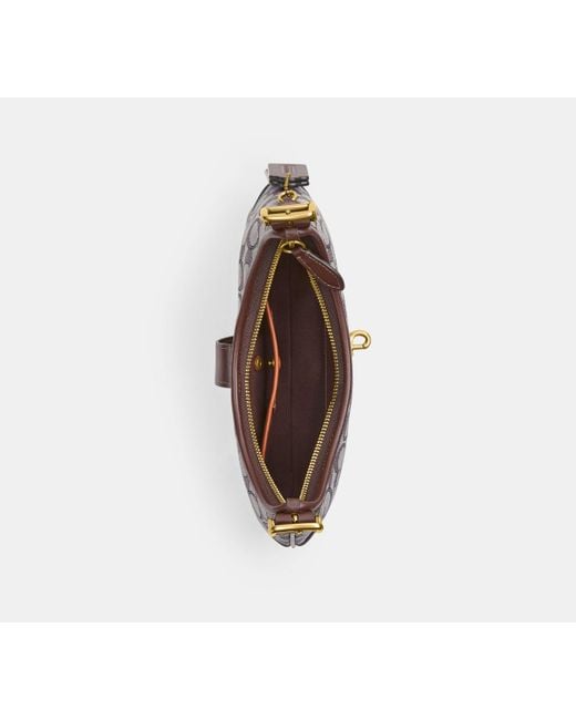 COACH Black Hamptons Hobo Bag