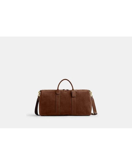 COACH Brown Compass Bag 50 for men
