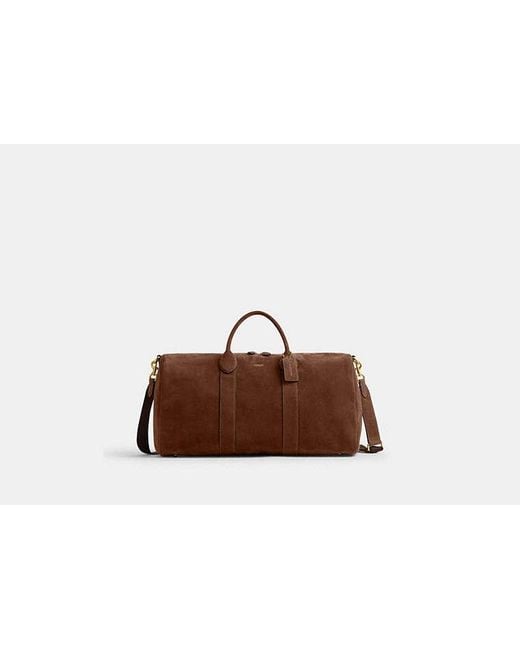 COACH Brown Compass Bag 50
