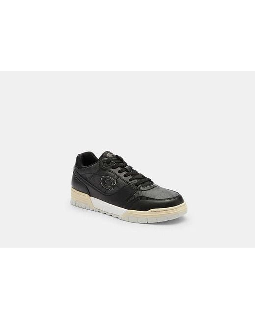 Scarpa Da Ginnastica Soho Con Tela Signature di COACH in Black da Uomo