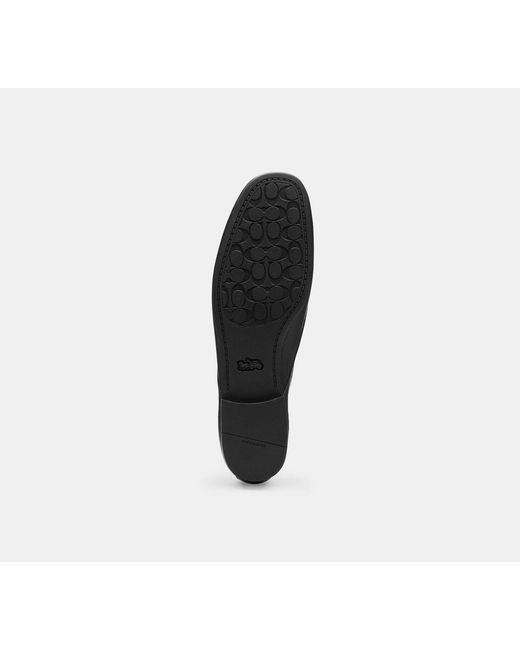 COACH Black Soft Derby