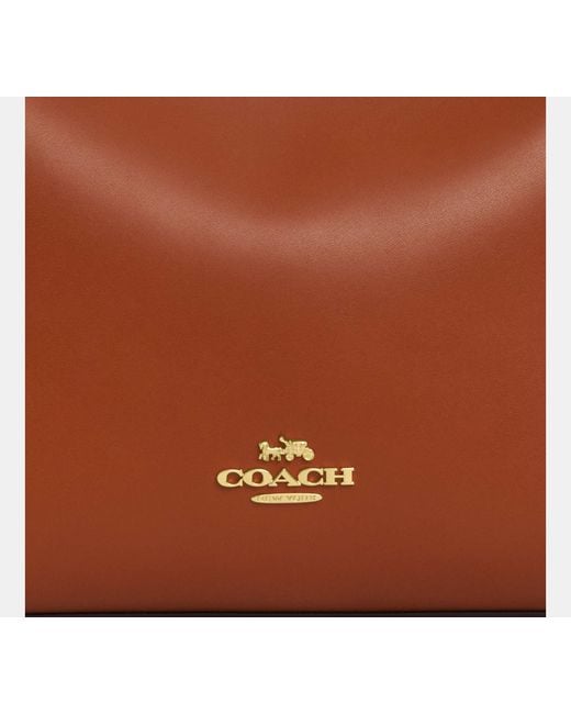 COACH Brown Laurel Shoulder Bag