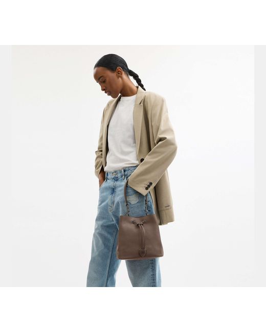 Borsa A Secchiello Rowan di COACH in Black