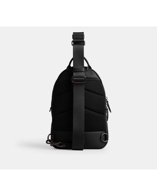 COACH Black Charter Pack for men