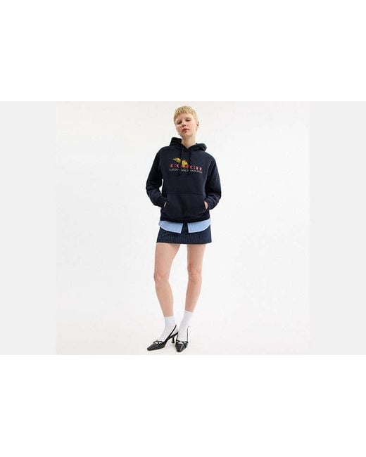 Sudadera COACH de color Blue