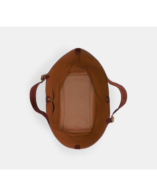 COACH Black Gramercy Tote Bag