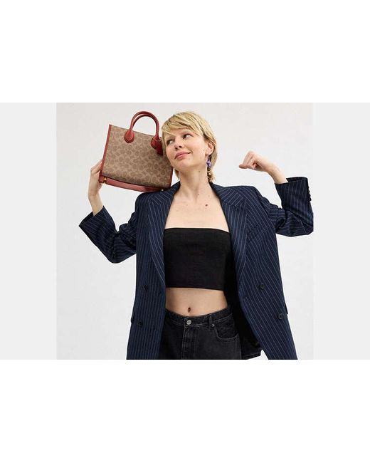 COACH Black Ace Tote Bag 26