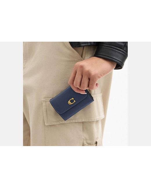 COACH Black Essential Card Holder Wallet