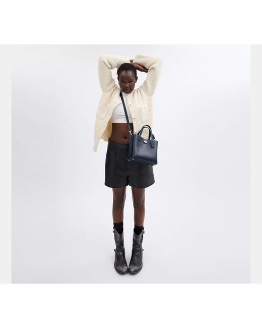 COACH Black Willow Tote Bag 24