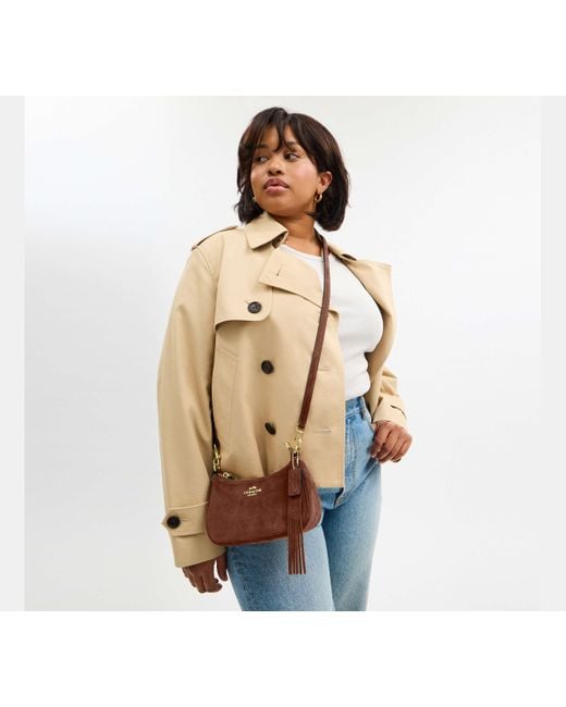 COACH Black Teri Mini-Umhängetasche