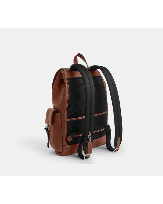 COACH Brown Clark Backpack for men
