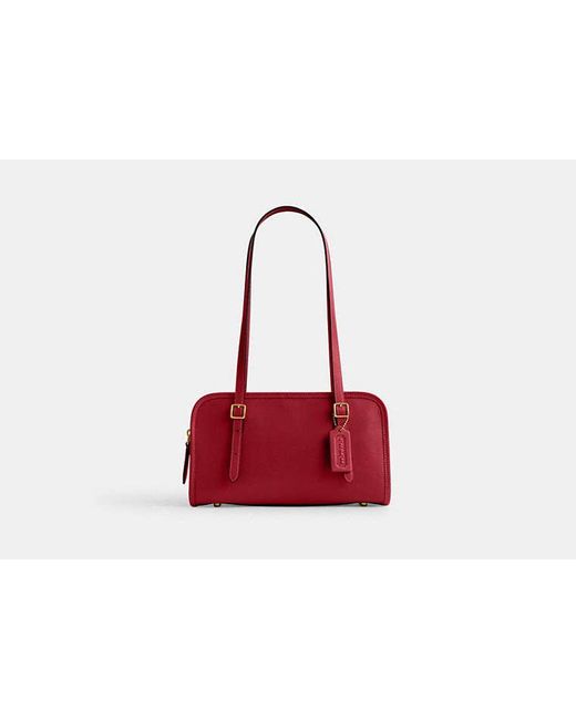 COACH Red Swing Zip Bag