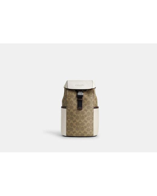 COACH Black Racer Pack In Signature Colorblock for men