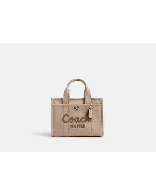 COACH Black Cargo Tote Bag