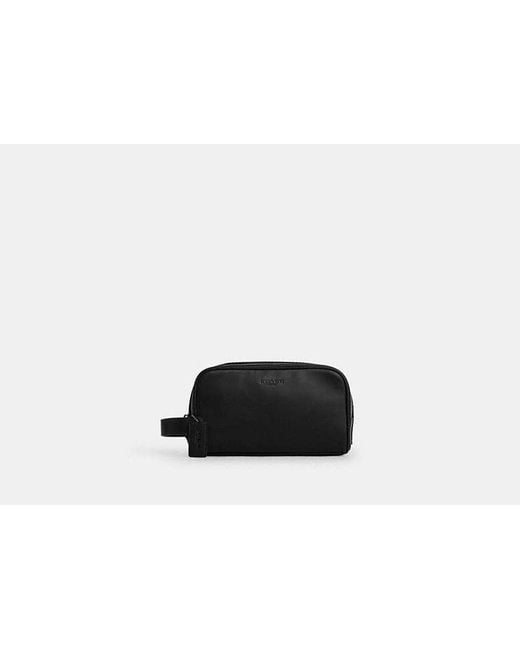 Set Da Viaggio Piccolo di COACH in Black da Uomo