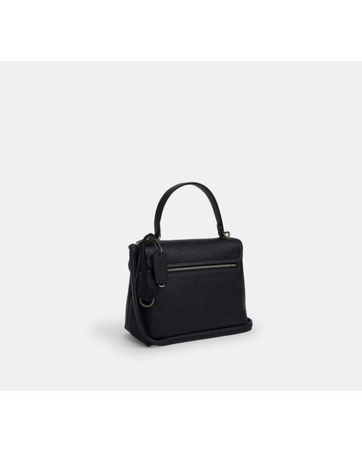 COACH Black Emory Tasche Mit Griff