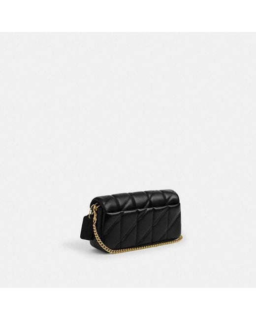 COACH Black Tabby Chain Crossbody Bag 19