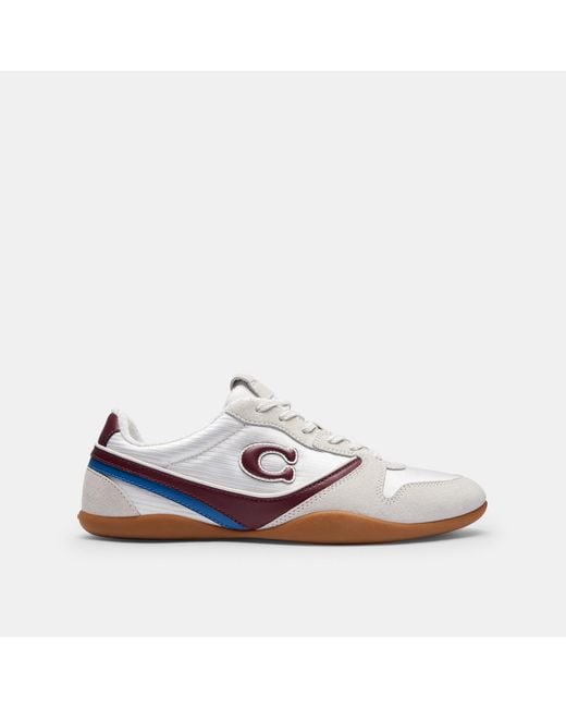 COACH White Track Sneaker