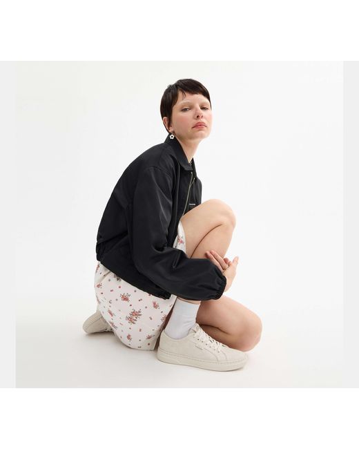 COACH Black Canvas Sneaker