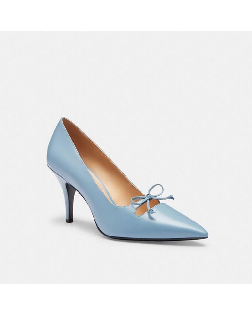 COACH Blue Pump