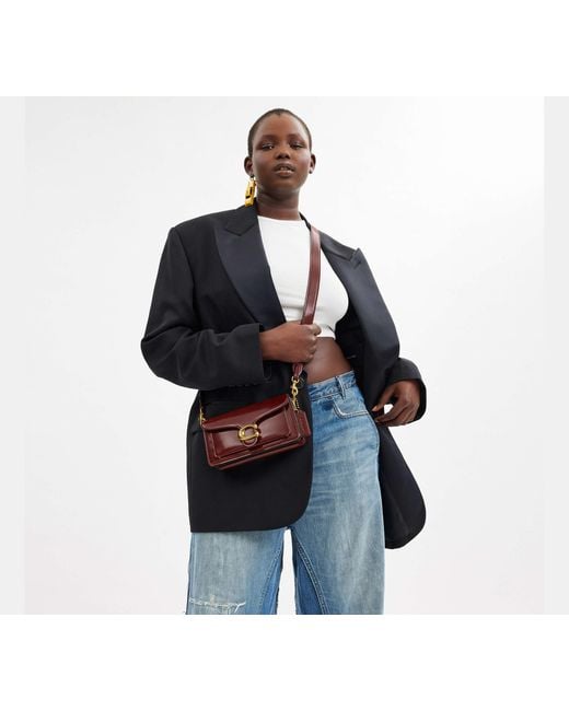 COACH Black Tabby Shoulder Bag 20