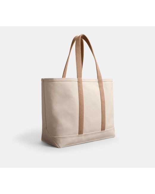COACH Black Utility Tote Bag for men