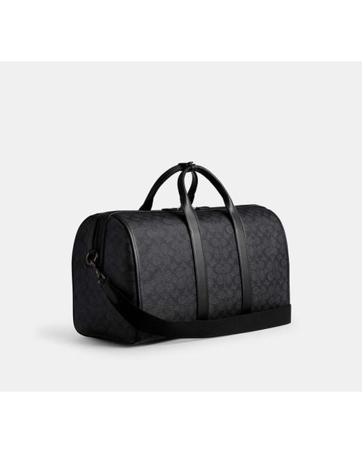 COACH Gotham Reisetasche 45 Aus Signature-Canvas in Black für Herren