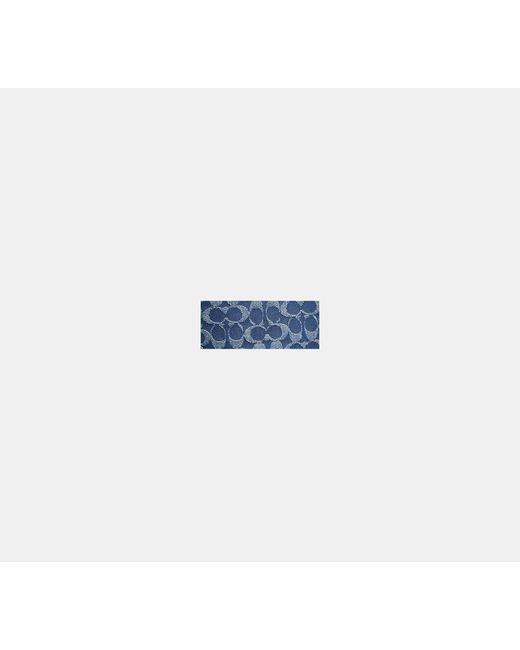 COACH Blue Signature Denim Carpenter Pants In Organic Cotton for men