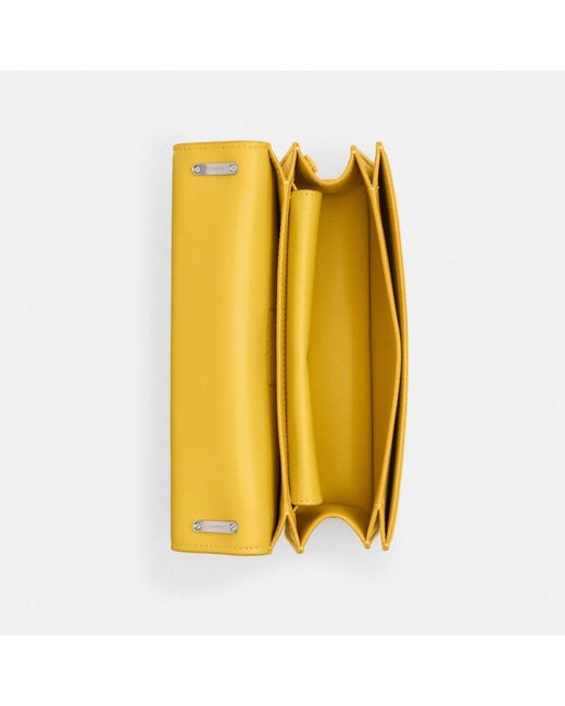 COACH Yellow Bandit Shoulder Bag
