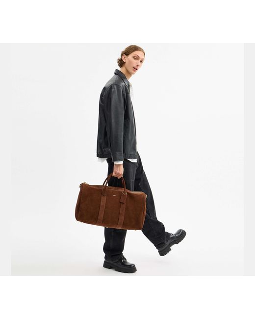 COACH Brown Compass Bag 50