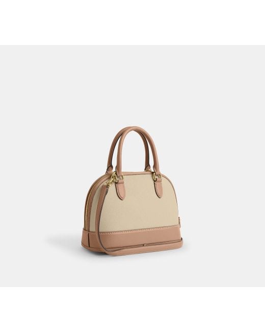 COACH Black Sabrina Satchel Bag