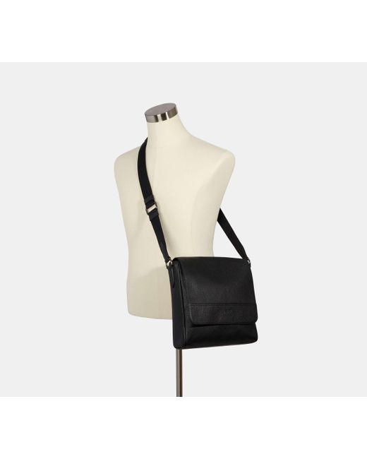Bolso con bandolera COACH de hombre de color Black