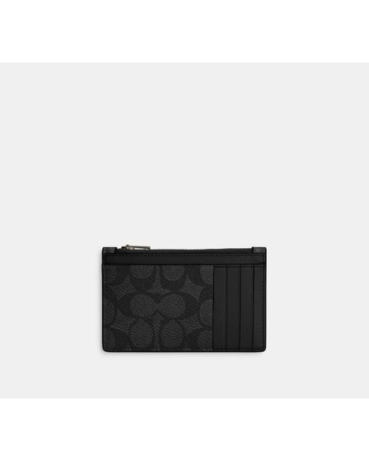 Portatessere Con Cerniera di COACH in White da Uomo