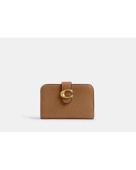 Portafoglio Tabby di COACH in Black