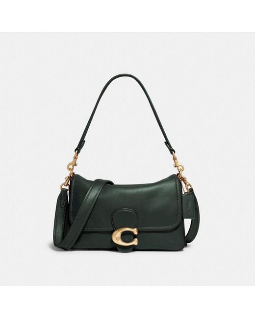 COACH Black Soft Tabby Shoulder Bag