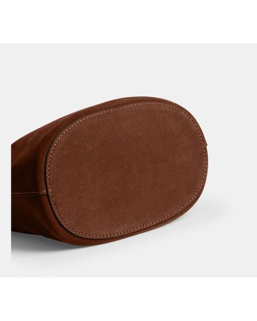 Borsa A Secchiello Bleecker di COACH in Black