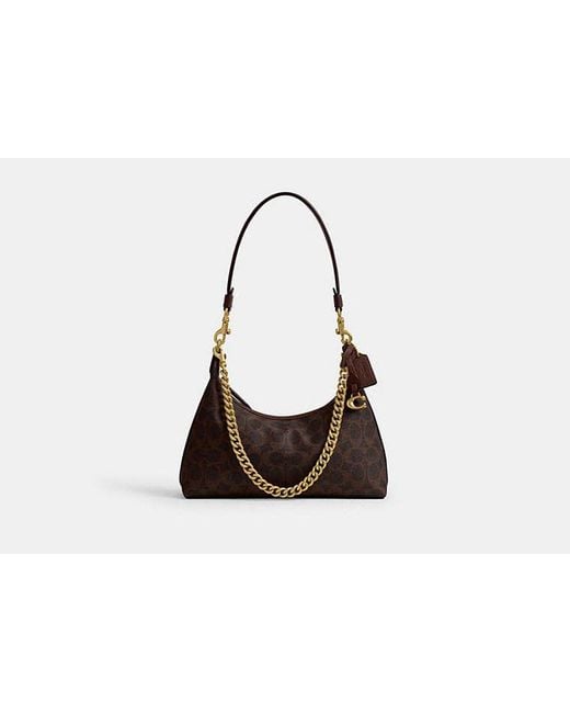 COACH Black Juliet Shoulder Bag 25