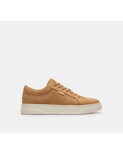COACH Black Canvas Sneaker for men
