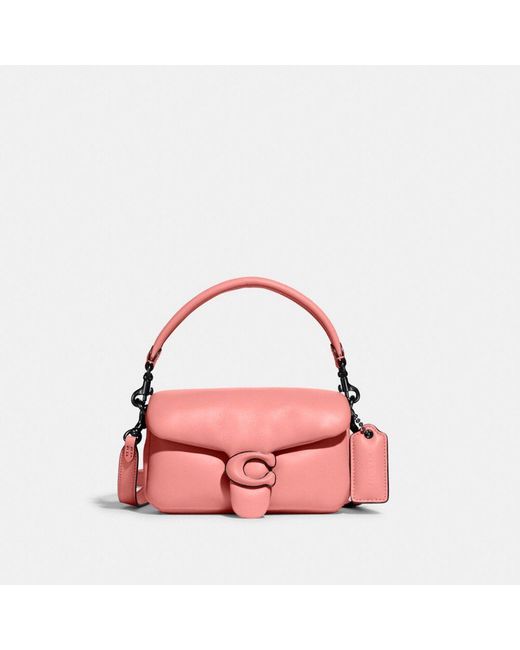 COACH Pillow Tabby Shoulder Bag 18 in Pink | Lyst