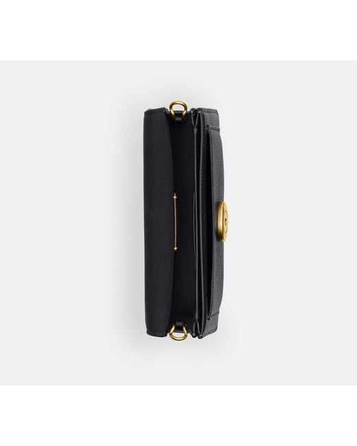 COACH Black Tabby Chain Crossbody Bag 19
