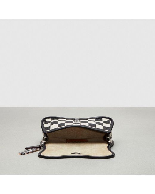 Checkered coach shop bag