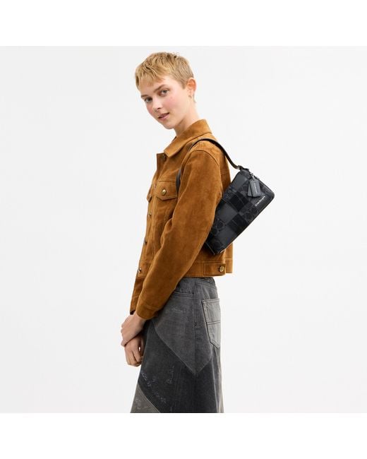Coachtopia Black Alter/Ego Small Slouchy Shoulder Bag